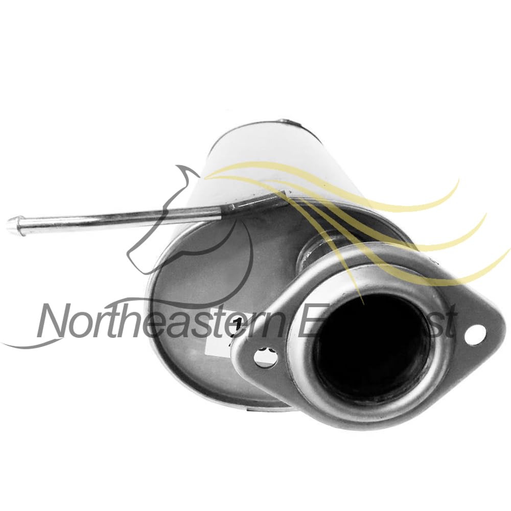 Northeastern Exhaust | Stainless Steel - Exhaust Muffler Compatible for Chevrolet/GMC Express/Savana 1500 2003-2008 4.3L 5.3L | Express/Savana 2500 2003-2005 4.3L 5.3L | Free Clamp, and Bolts Included