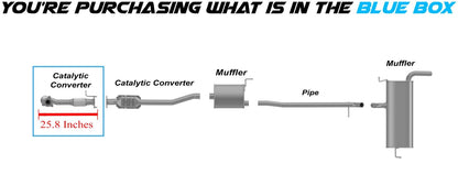 2012-2015 Chevrolet Captiva Sport 2.4L | 2010-2014 Chevrolet Equinox and GMC Terrain 2.4L Epa-Approved Catalytic Converter