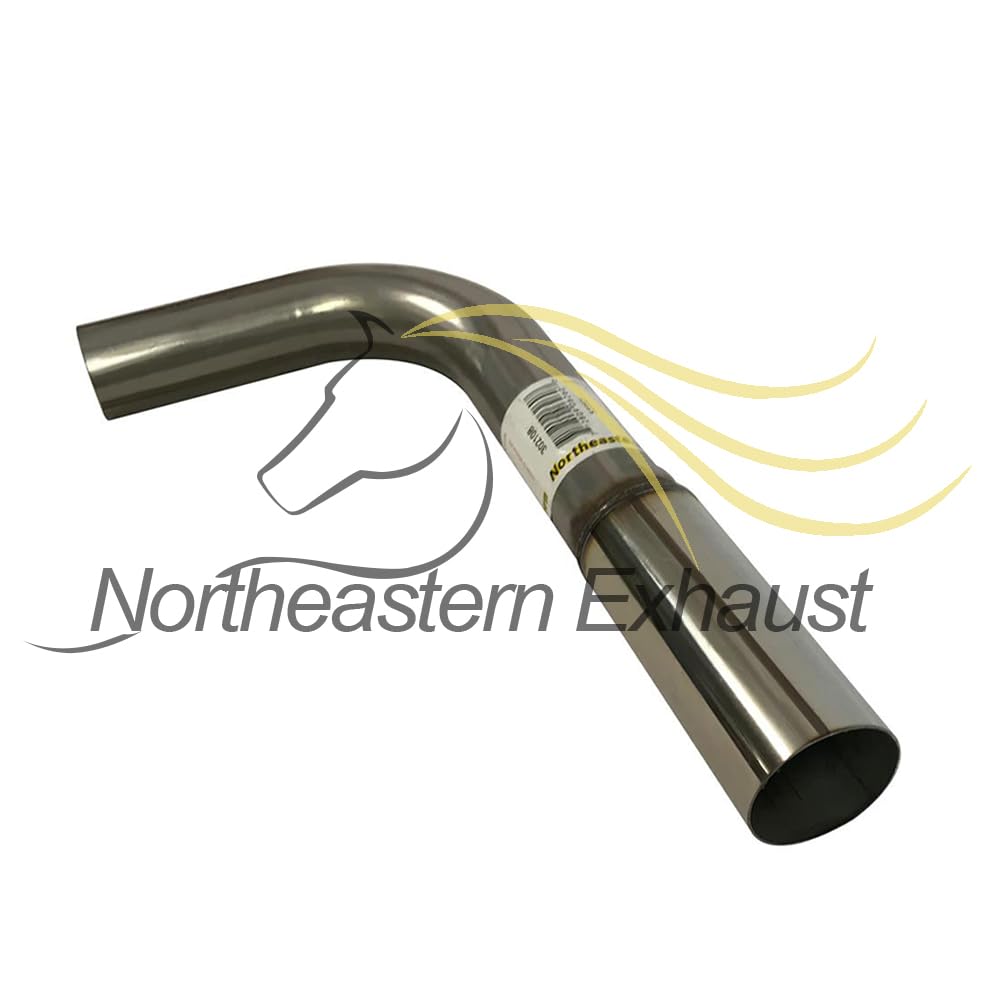 Northeastern Exhaust | Stainless Steel Exhaust Muffler and Tail Pipe Compatible for Pontiac G6 2008-2010 3.5L | Saturn Aura 2007-2008 3.5L | Free Clamps Included | Automotive Replacement Part