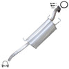Northeastern Exhaust | Stainless Steel Exhaust Muffler Compatible for Toyota RAV4 2006-2012 3.5L | Free Gasket, Clamp, and Spring Bolt Kit Included | Automotive Replacement Part