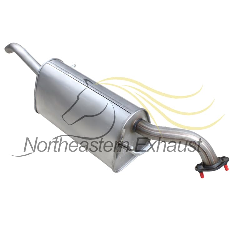Northeastern Exhaust | Stainless Steel Exhaust Muffler Compatible for Toyota RAV4 2006-2012 3.5L | Free Gasket, Clamp, and Spring Bolt Kit Included | Automotive Replacement Part
