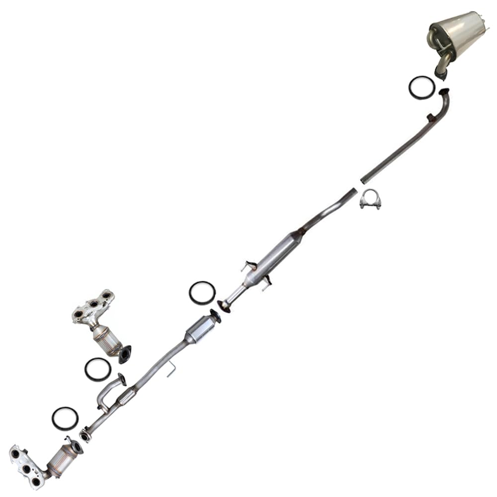 Complete Exhaust System with Catalytic for 2002-2006 Toyota Camry and Lexus ES300 3.0L