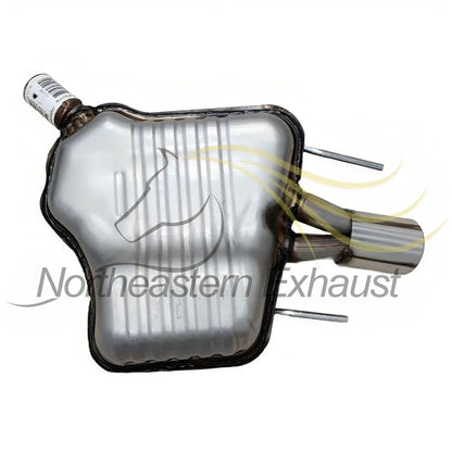 Northeastern Exhaust | Stainless Steel | Exhaust Rear Muffler Compatible for Models 2005-2008 & 2010-2011 Saab 9-3 2.0L | Free Clamp Included | Automotive Replacement Part