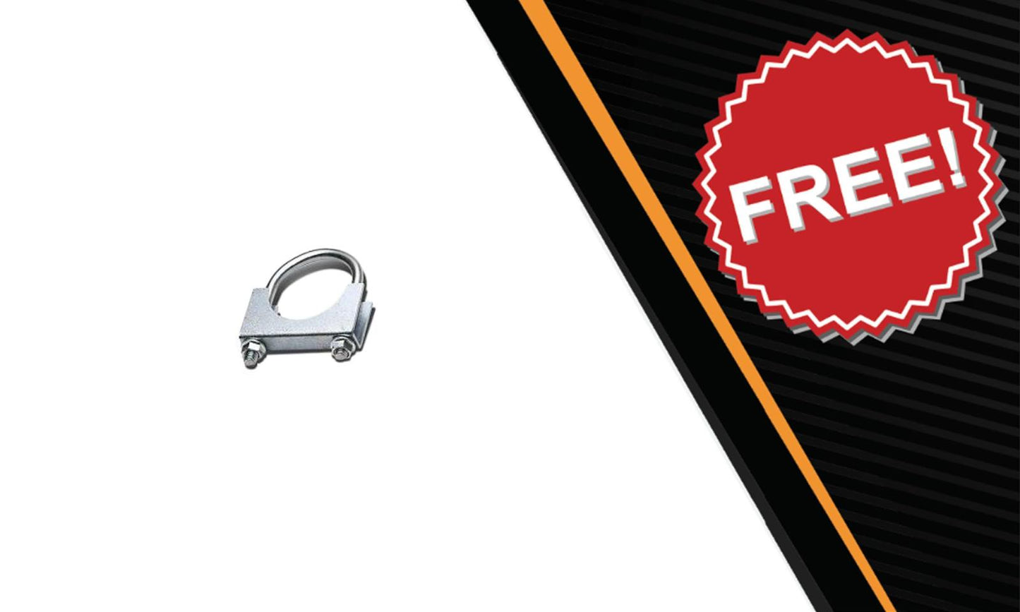 Northeastern Exhaust | Stainless Steel | Exhaust Rear Muffler Compatible for Models 2005-2008 & 2010-2011 Saab 9-3 2.0L | Free Clamp Included | Automotive Replacement Part