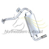Exhaust Muffler Assembly for Pontiac Vibe 2003-2006 1.8L | Toyota Matrix 2003-2006 1.8L