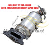 2006-2011 Honda Civic 1.8L Complete Exhaust System Kit with Catalytic | 4-Door Automatic Transmission | Not for Japan-built