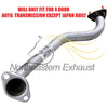 2006-2011 Honda Civic 1.8L Complete Exhaust System Kit with Catalytic | 4-Door Automatic Transmission | Not for Japan-built