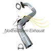 Northeastern Exhaust | Stainless Steel Resonator Pipe, Rear Muffler Assembly Compatible for KIA Soul 2014-2016 2.0L | Free Clamps and Gasket Included | Automotive Replacement Part