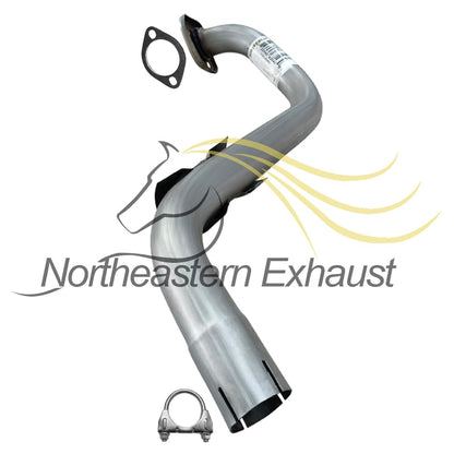 Northeastern Exhaust | Stainless Steel Resonator Pipe, Rear Muffler Assembly Compatible for KIA Soul 2014-2016 2.0L | Free Clamps and Gasket Included | Automotive Replacement Part