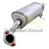 Northeastern Exhaust | Stainless Steel Resonator Pipe, Rear Muffler Assembly Compatible for KIA Soul 2014-2016 2.0L | Free Clamps and Gasket Included | Automotive Replacement Part