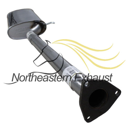 Northeastern Exhaust | Stainless Steel Exhaust Direct Fit Front Pipe, Intermediate Pipe & Muffler Exhaust System Kit Compatible for 2005-2008 Honda Pilot 3.5L | 2003 Acura MDX 3.5L | Free Exhaust Hardware Included | Automotive Replacement Part