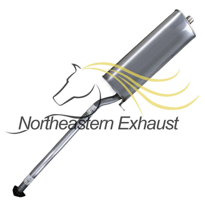 Northeastern Exhaust | Stainless Steel Exhaust Direct Fit Front Pipe, Intermediate Pipe & Muffler Exhaust System Kit Compatible for 2005-2008 Honda Pilot 3.5L | 2003 Acura MDX 3.5L | Free Exhaust Hardware Included | Automotive Replacement Part