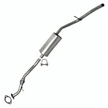 Northeastern Exhaust | Direct Fit Intermediate Flex Pipe & Muffler Exhaust System Kit Compatible for Nissan Frontier 2001-2004 2.4L | Free Gasket and Clamp Included