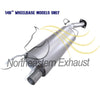 Exhaust Muffler Resonator and Tail Pipe for Ford Transit 150 / 250 / 350 / 350 HD 2015-2019 3.7L
