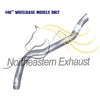 Exhaust Muffler Resonator and Tail Pipe for Ford Transit 150 / 250 / 350 / 350 HD 2015-2019 3.7L