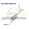 2013-2017 Chevrolet Traverse 3.6L Intermediate Pipe, Muffler, Y-Pipe, Pair of Resonator Exhaust System Kit