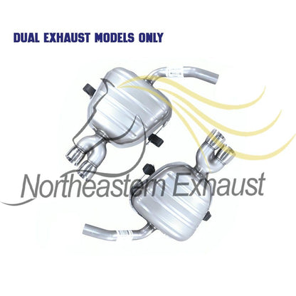 2013-2017 Chevrolet Traverse 3.6L Intermediate Pipe, Muffler, Y-Pipe, Pair of Resonator Exhaust System Kit