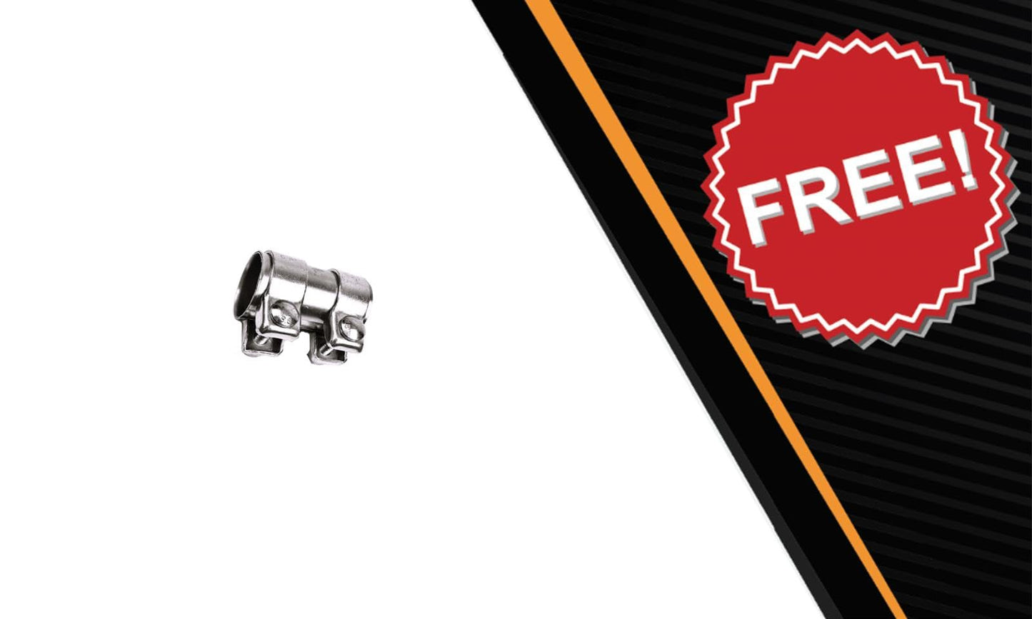 Northeastern Exhaust | Direct-Fit Rear Exhaust Muffler Compatible for Audi A5 Quattro 2010-2011 2.0L | Free Sleeve Included | Automotive Replacement Part