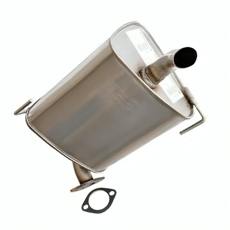 Northeastern Exhaust | Stainless Steel Passenger-Side Muffler Compatible for Subaru Outback 2005-2009 2.5L | Free Gasket Included | Automotive Replacement Part