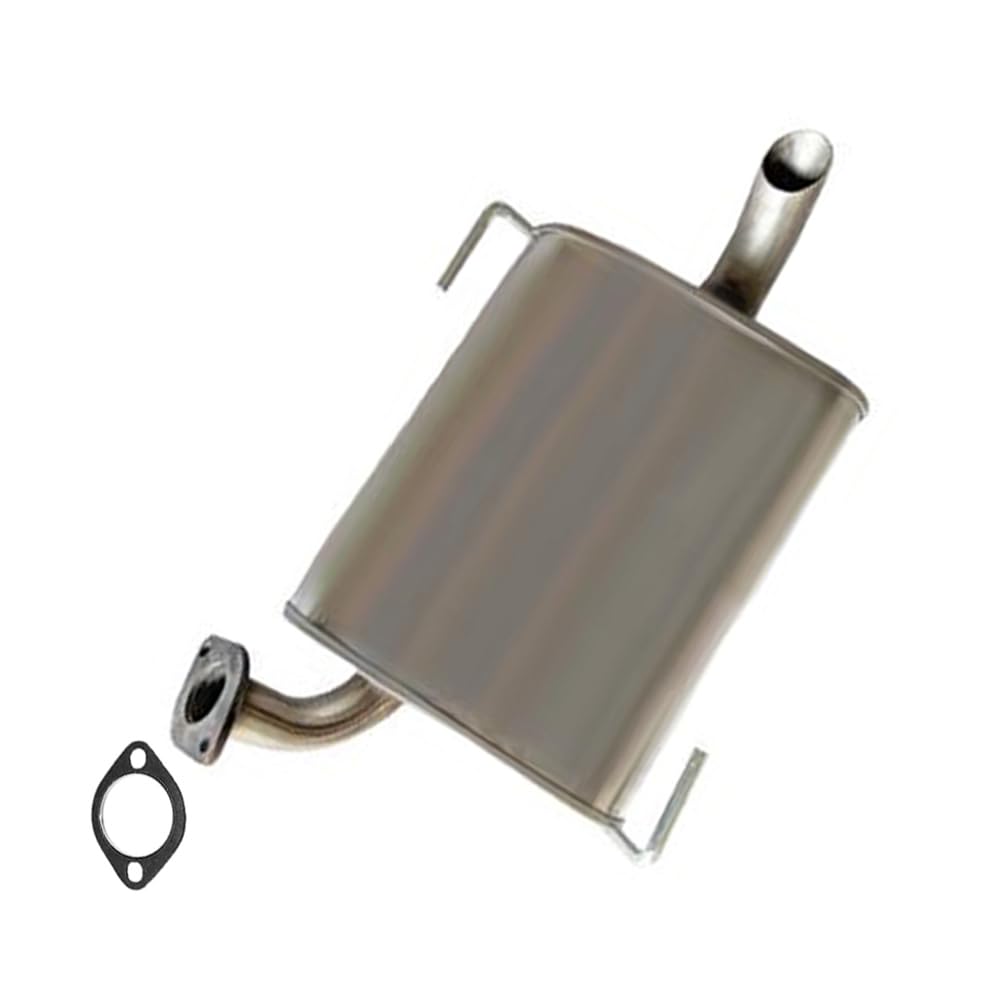 Northeastern Exhaust | Stainless Steel Driver-Side Exhaust Muffler Compatible for Subaru Outback 2005-2009 2.5L | Free Gasket Included | Automotive Replacement Part