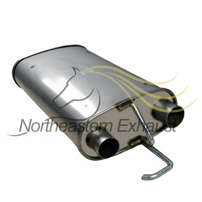 Northeastern Exhaust | Stainless Steel Exhaust Muffler & Tailpipe Exhaust System Kit Compatible for Toyota Matrix 2009-2013 1.8L | Free Clamps Included | Automotive Replacement Part