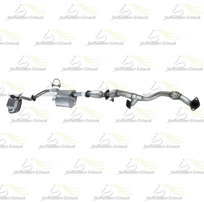 Northeastern Exhaust | Stainless Steel EPA-Approved Catalytic, Front Pipe, Resonator & Muffler Exhaust System Kit Compatible for Hyundai Santa Fe 2010-2012 3.5L | Free Gaskets and Clamp Included