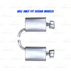 2013-2017 Honda Accord 3.5L Pair of Exhaust Mufflers