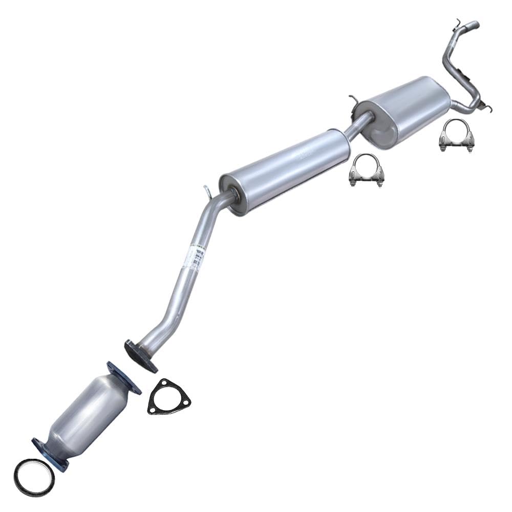2005-2010 Honda Odyssey 3.5L Exhaust Catalytic Converter and Muffler