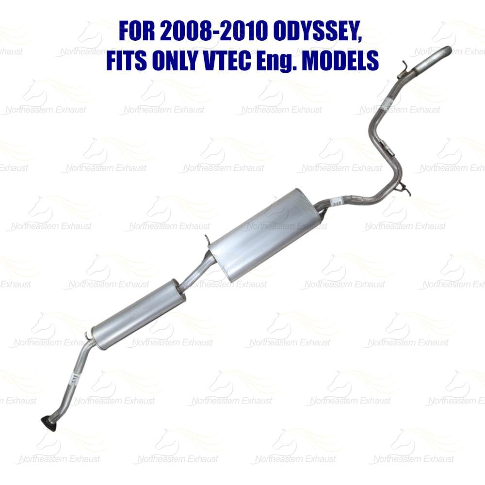 2005-2010 Honda Odyssey 3.5L Exhaust Catalytic Converter and Muffler