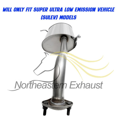 Northeastern Exhaust | Stainless Steel Resonator Pipe & Muffler Exhaust System Kit Compatible for Hyundai Elantra 2011-2016 1.8L | Free Gaskets and Clamp Included