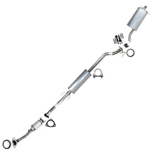 2012-2014 Honda CR-V 2.4L Exhaust Resonator Pipe and Muffler with Catalytic