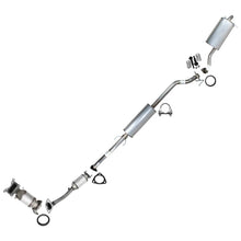 2012-2014 Honda CR-V 2.4L Exhaust Resonator Pipe and Muffler with Catalytics
