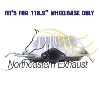 2006-2010 Kia Sedona 3.8L 118.9 WB Exhaust Center Muffler