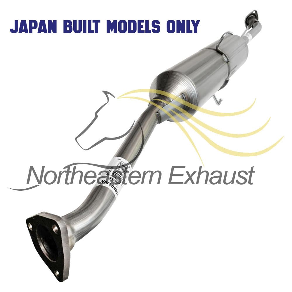 2005-2006 Honda CR-V 2.4L Exhaust Resonator Pipe and Muffler