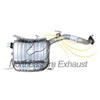 Northeastern Exhaust | Stainless Steel - Direct Fit Exhaust Muffler Compatible for Kia Sorento 2011-2013 3.5L | Hyundai 2010-2012 3.5L - Includes Gasket | Automotive Replacement Part