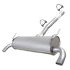 Northeastern Exhaust | Stainless Steel - Direct fit Exhaust Rear Muffler Compatible for Jeep Cherokee 2015-2017 3.2L FWD - Includes Clamps | Automotive Replacement Part