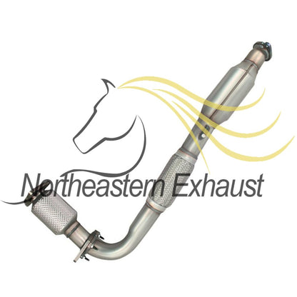 Northeastern Exhaust | Stainless Steel - EPA-Approved Catalytic, Resonator, Intermediate Pipe, Muffler Complete Exhaust System Kit Compatible for Chevrolet Malibu 2014 2.4L - Includes Clamp and Gasket