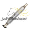 Northeastern Exhaust | Stainless Steel - EPA-Approved Catalytic, Resonator, Intermediate Pipe, Muffler Complete Exhaust System Kit Compatible for Chevrolet Malibu 2014 2.4L - Includes Clamp and Gasket