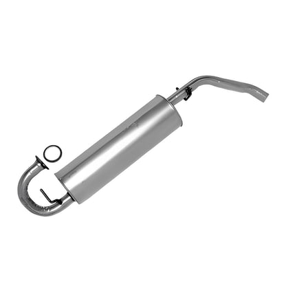 Northeastern Exhaust | Direct Fit Exhaust Muffler Pipe Compatible for Toyota RAV4 1998-2000 2.0L | Free Gasket Included | Automotive Replacement Part