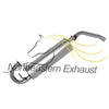 Northeastern Exhaust | Direct Fit Exhaust Muffler Pipe Compatible for Toyota RAV4 1998-2000 2.0L | Free Gasket Included | Automotive Replacement Part