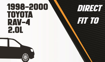 Northeastern Exhaust | Direct Fit Exhaust Muffler Pipe Compatible for Toyota RAV4 1998-2000 2.0L | Free Gasket Included | Automotive Replacement Part