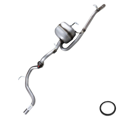 2007-2012 Toyota Yaris 1.5L Intermediate Pipe, Muffler Exhaust System Kit