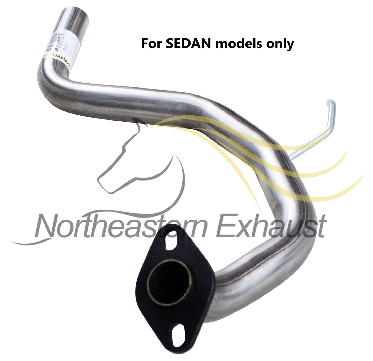 2007-2012 Toyota Yaris 1.5L Intermediate Pipe, Muffler Exhaust System Kit