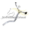 2010-2015 Subaru Outback 3.6L Exhaust Resonator Y Pipe and Pair of Muffler Kit