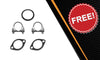 2010-2015 Subaru Outback 3.6L Exhaust Resonator Y Pipe and Pair of Muffler Kit