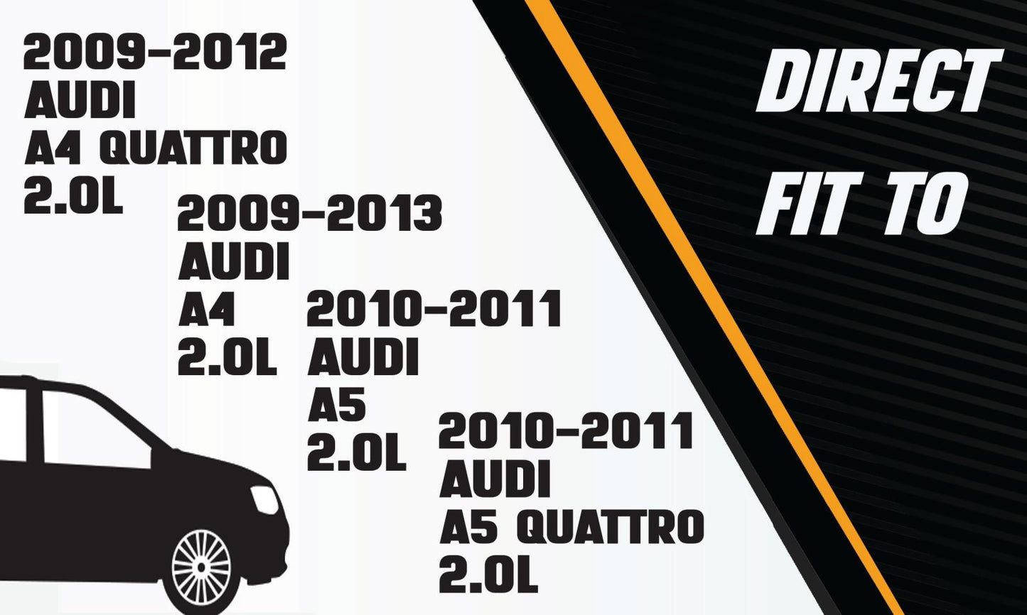2009-2013 Audi A4 | 2009-2012 A4 Quattro | 2010-11 A5 and A5 Quattro 2. L Exhaust Muffler