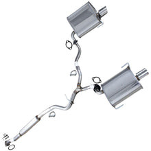 Northeastern Exhaust | Stainless Steel | Resonator Y-Pipe, Driver Side Muffler, and Passenger Side Muffler Exhaust System Kit Compatible with Subaru Legacy 2006-2009 2.5L | Free Gaskets, Spring Bolt Kit and Clamps Included | Automotive Replacement Part