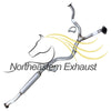 Northeastern Exhaust | Stainless Steel | Resonator Y-Pipe, Driver Side Muffler, and Passenger Side Muffler Exhaust System Kit Compatible with Subaru Legacy 2006-2009 2.5L | Free Gaskets, Spring Bolt Kit and Clamps Included | Automotive Replacement Part