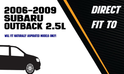 Northeastern Exhaust | Stainless Steel | Resonator Y-Pipe, Driver Side Muffler, and Passenger Side Muffler Exhaust System Kit Compatible with Subaru Legacy 2006-2009 2.5L | Free Gaskets, Spring Bolt Kit and Clamps Included | Automotive Replacement Part