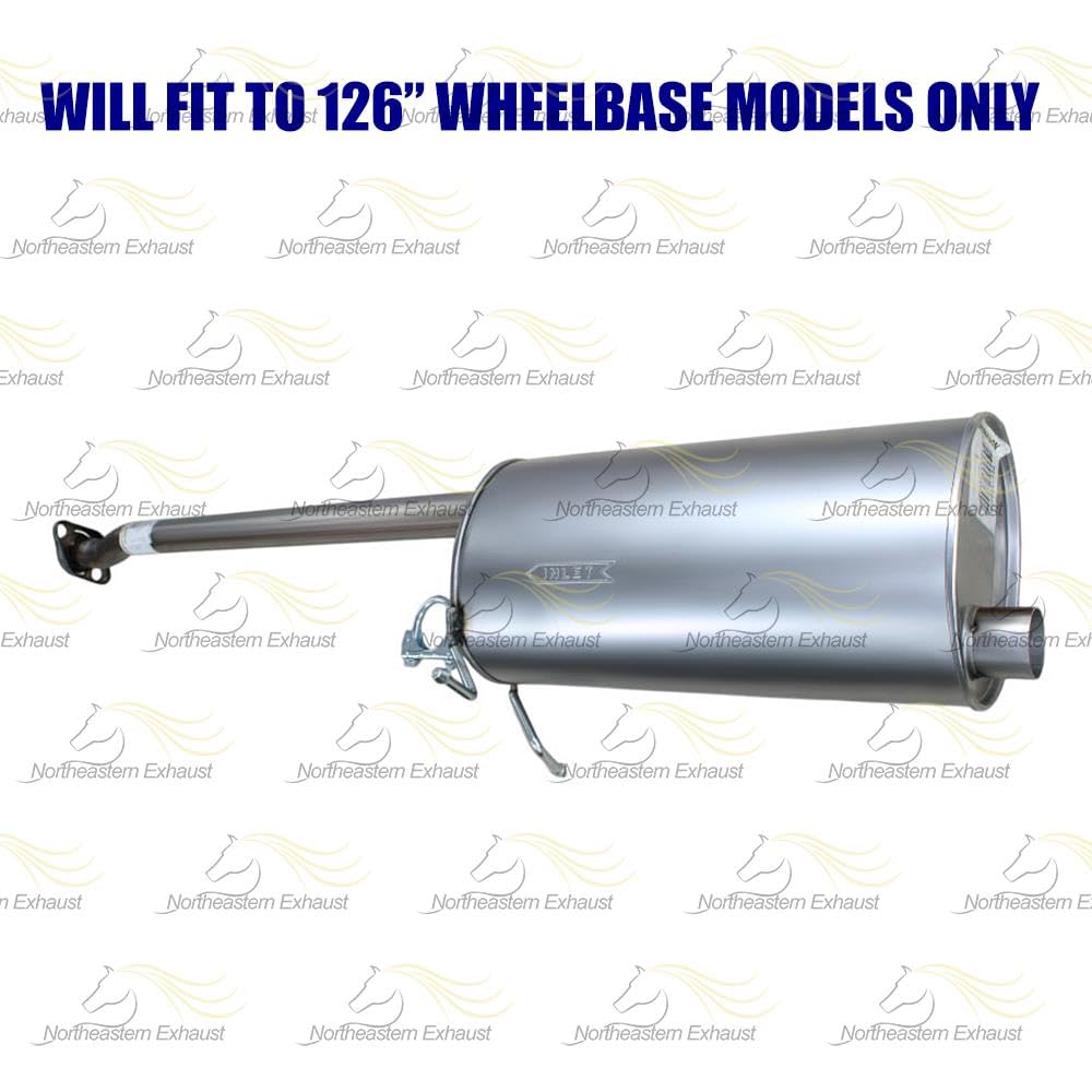 Exhaust Pipe and Muffler for Ford Ranger 2004-2008 3.0L | 2004-2011 4.0L